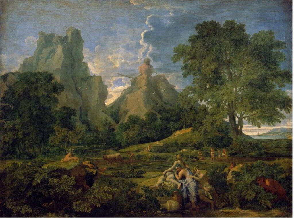 The landscape with Cyclopes Polyphemus, 1649